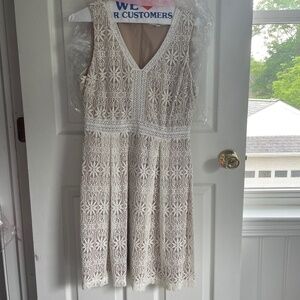 Lacy White Bridal Shower Engagement PartyDress